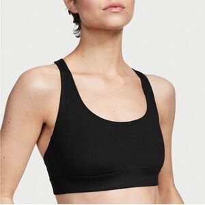 Victoria Secret Crisscross Women's Black Sports Bra